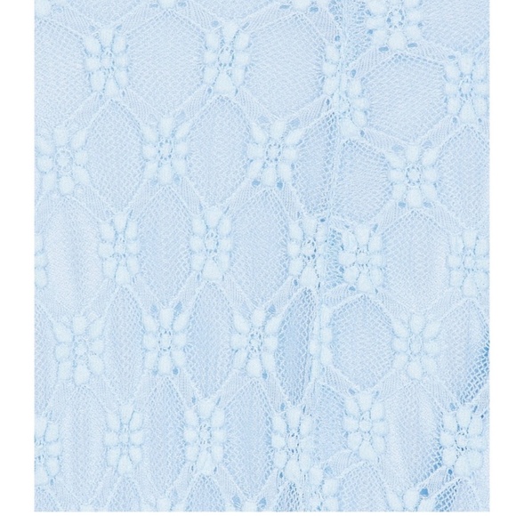 Adoni Mesh Midi Dress in Cornflower Bardot - Picture 3 of 5